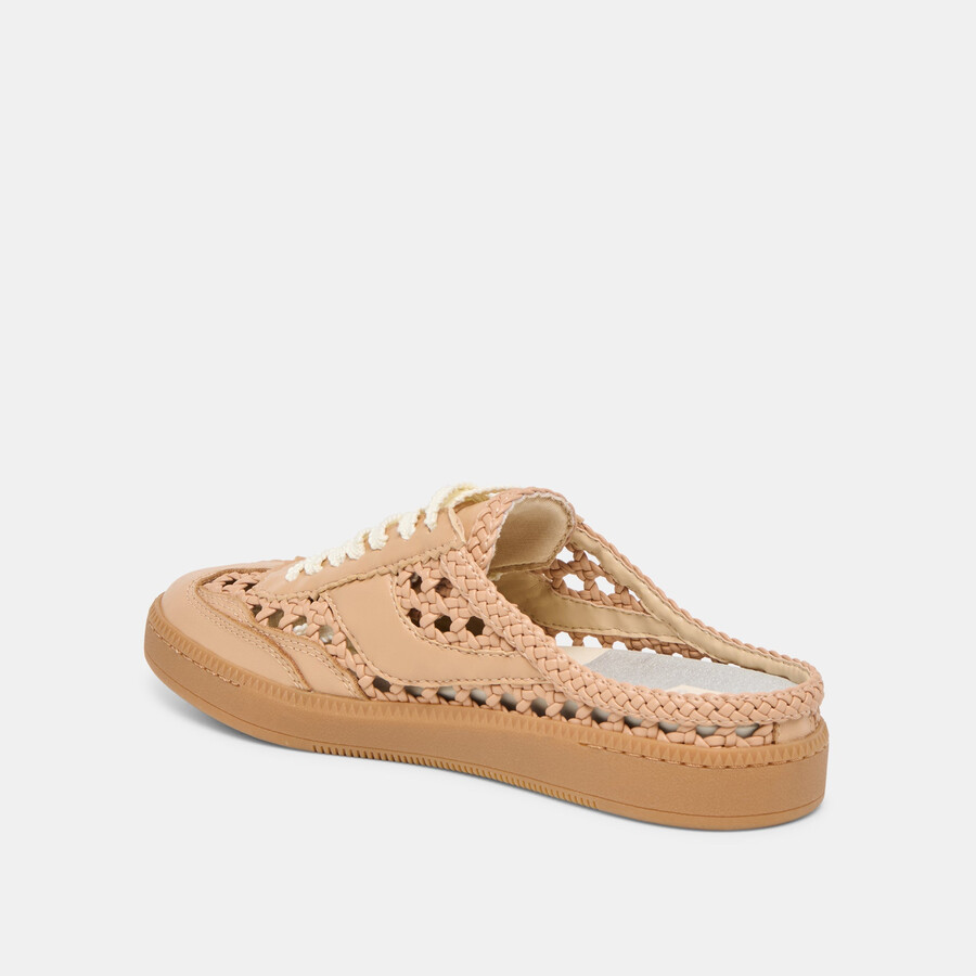 notice slide woven sneakers cafe woven stella