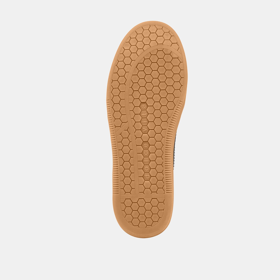 notice slide sneakers tan multi suede