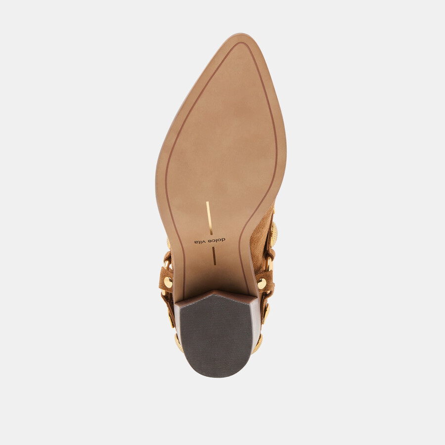 kanyon heels brown suede
