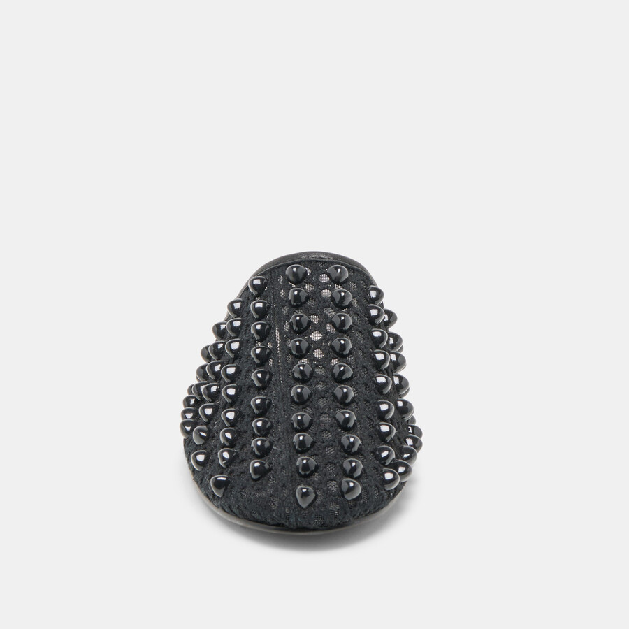 rova bead flats onyx beaded mesh