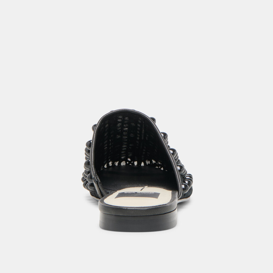 rova bead flats onyx beaded mesh