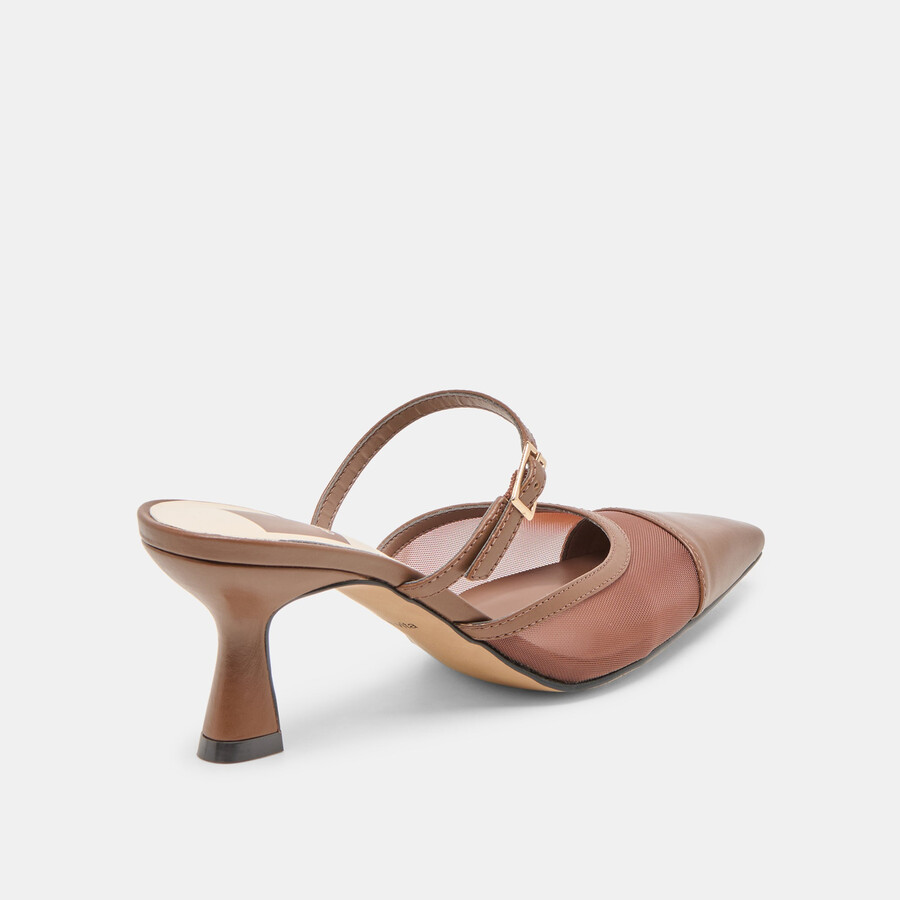 loyd heels espresso mesh