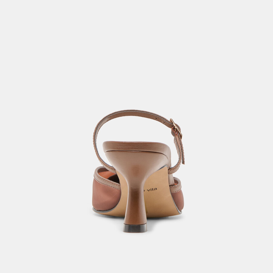 loyd heels espresso mesh