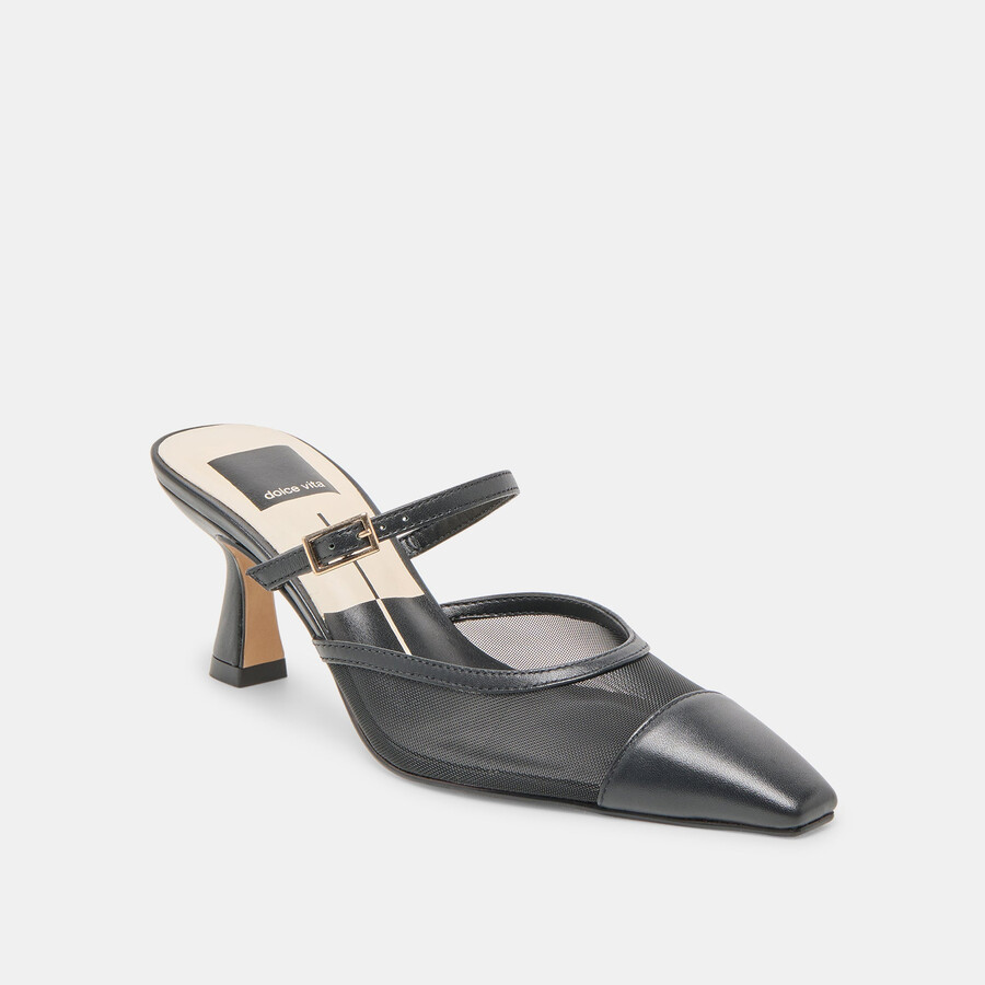 loyd heels onyx mesh