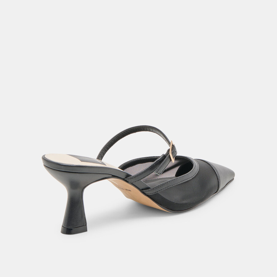 loyd heels onyx mesh