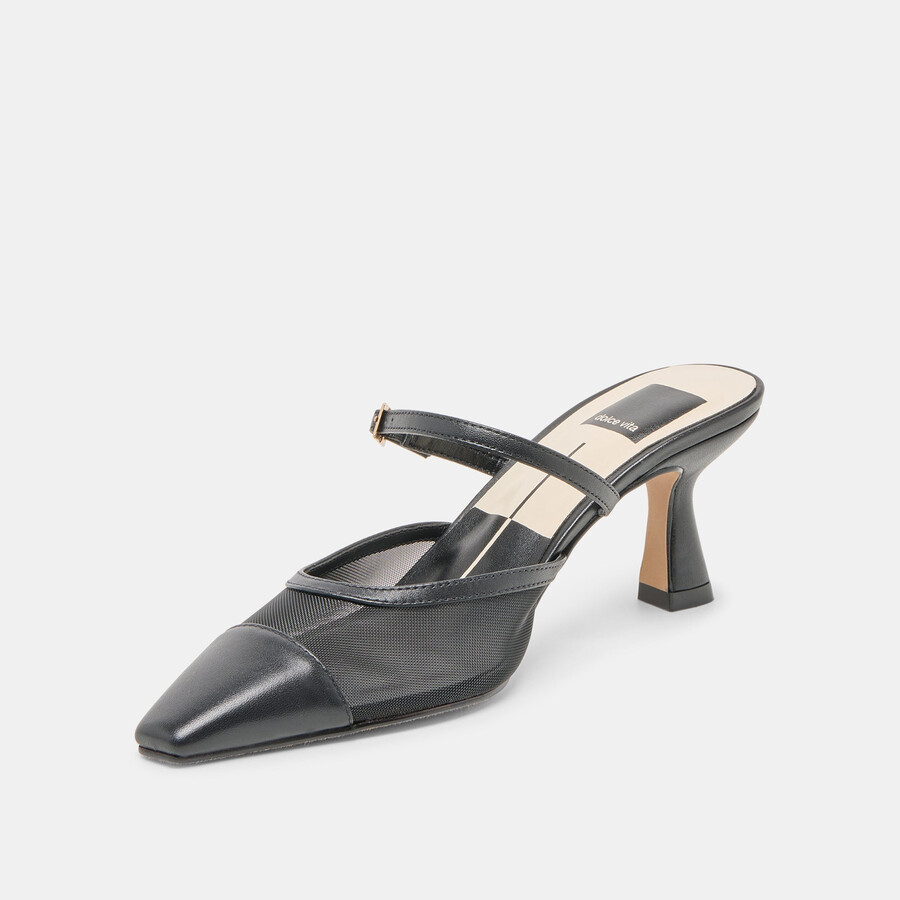 loyd heels onyx mesh