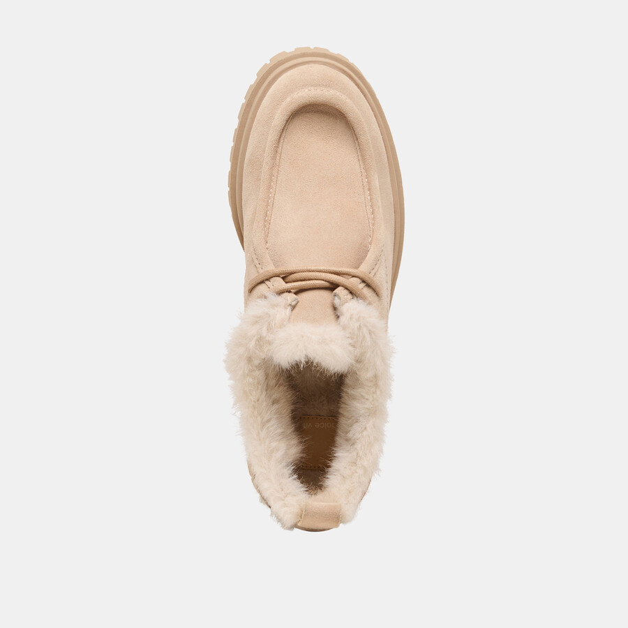 milza plush loafers dune suede