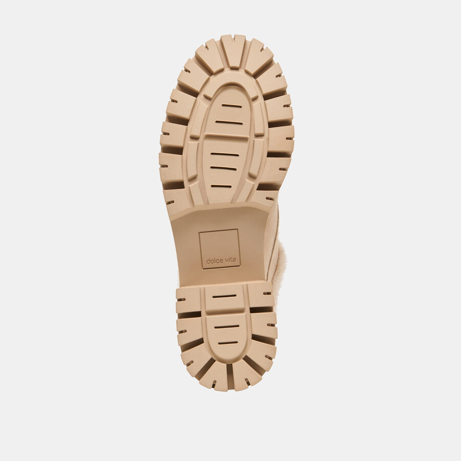 milza plush loafers dune suede