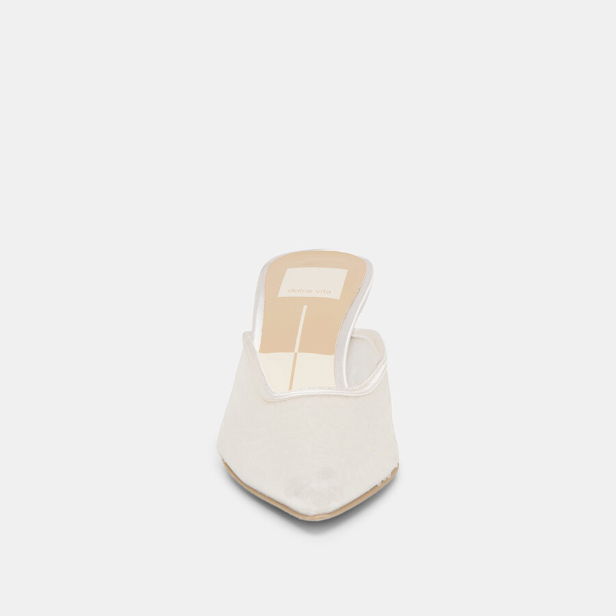 cleo sequin heels ivory sequin