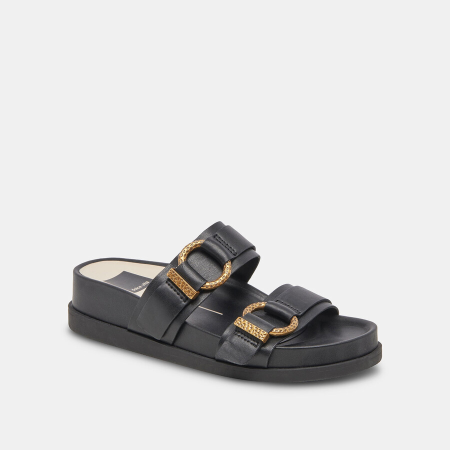 soya sandals black stella
