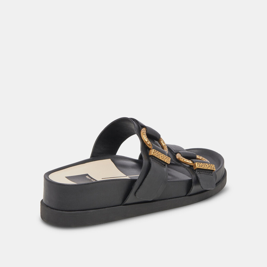 soya sandals black stella