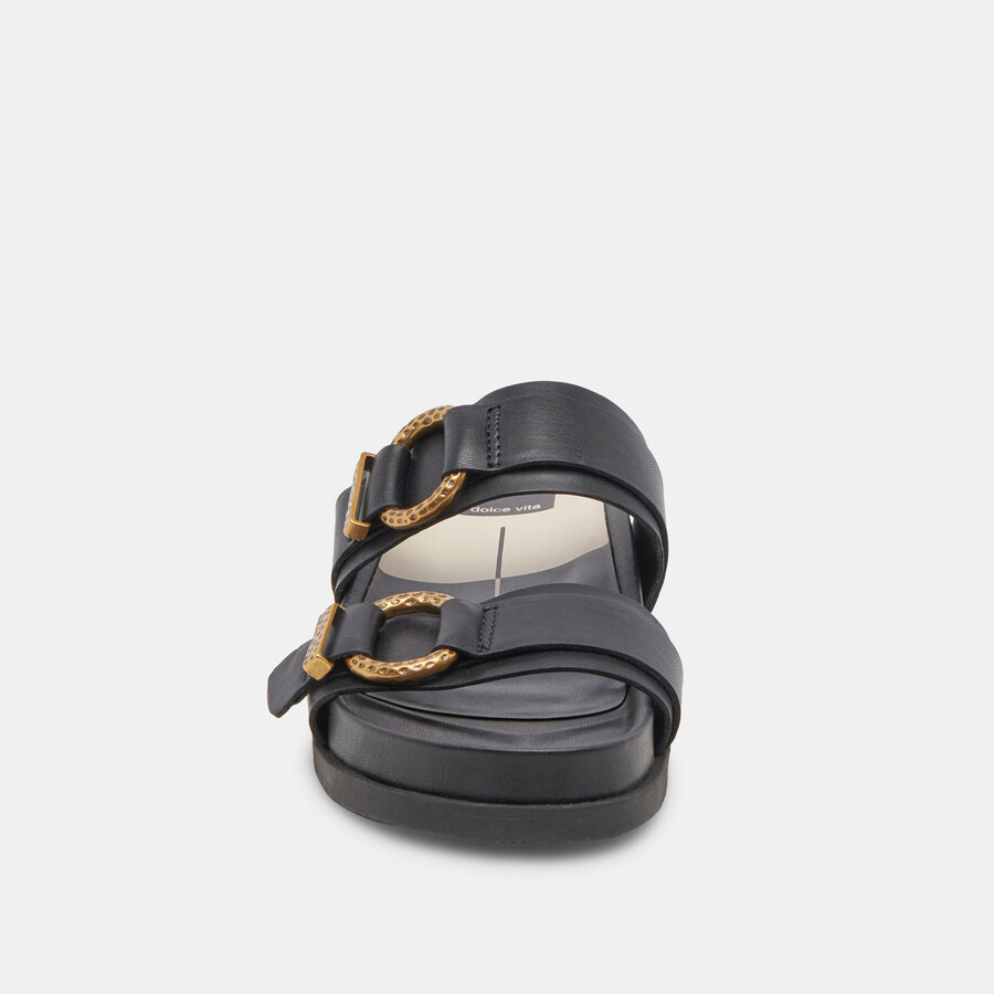 soya sandals black stella