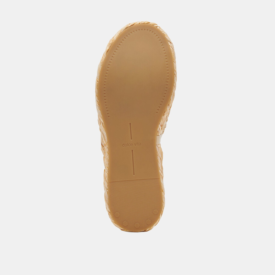 chavi sandals lt natural raffia