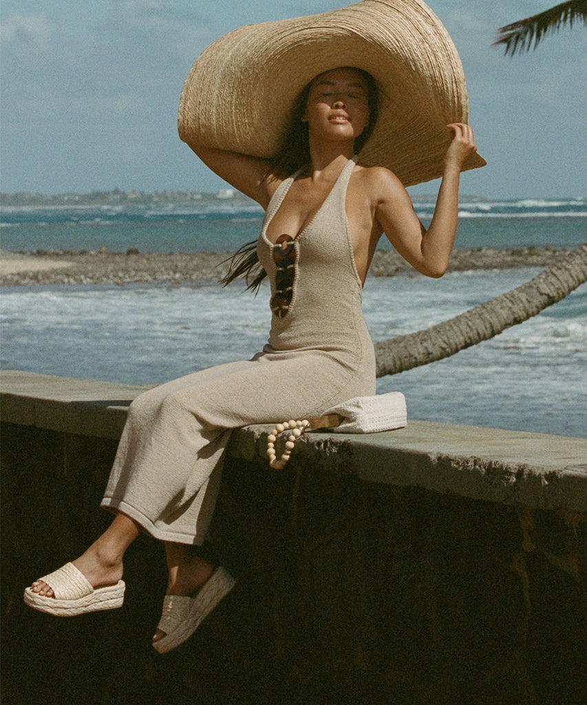 chavi sandals lt natural raffia
