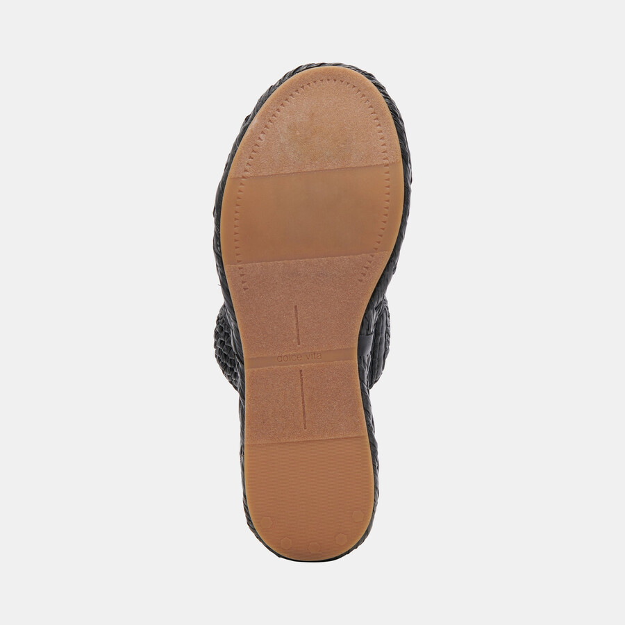 corla sandals onyx raffia