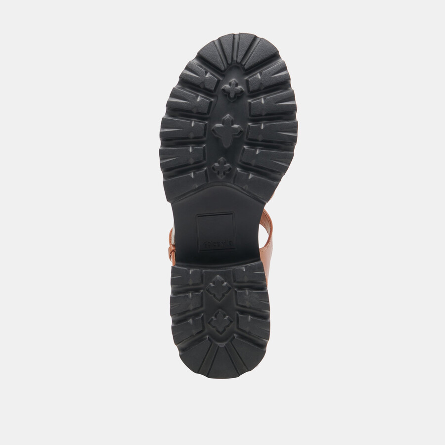 latice sandals brown leather