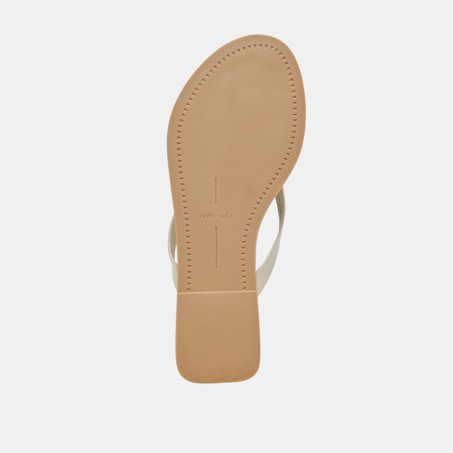layney sandals ivory leather