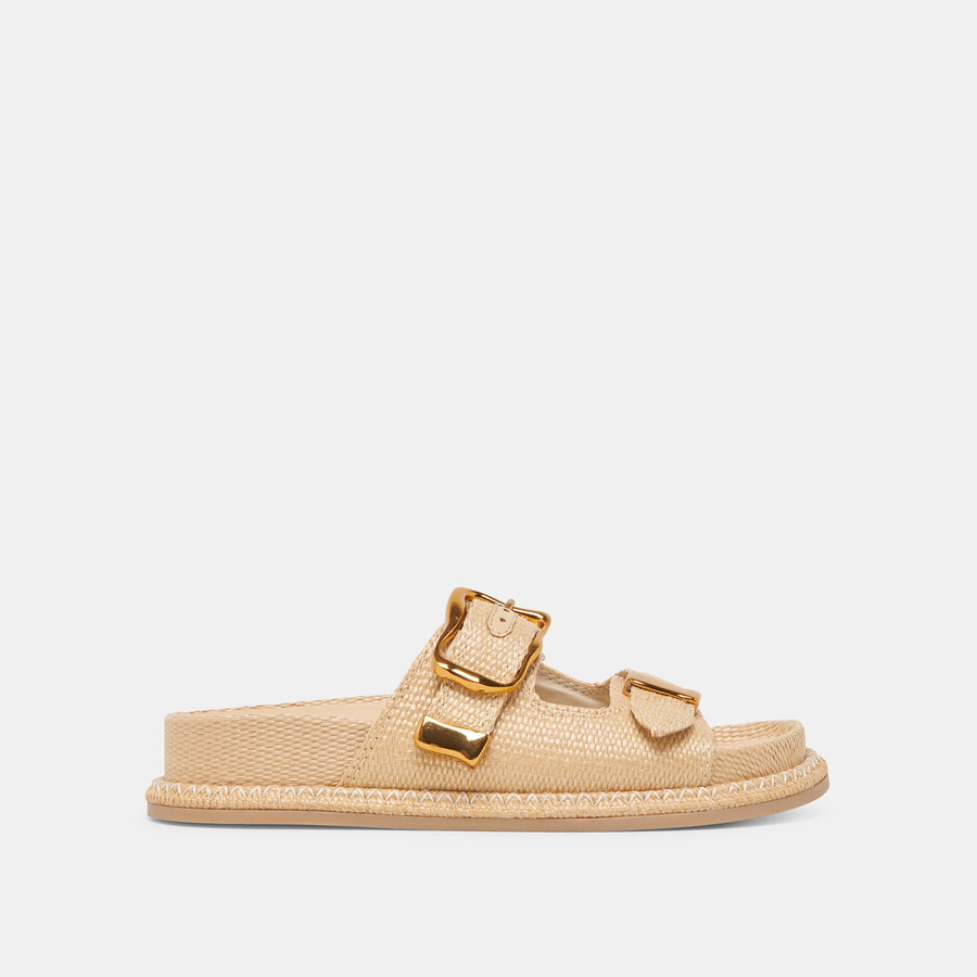 sevana sandals lt natural raffia