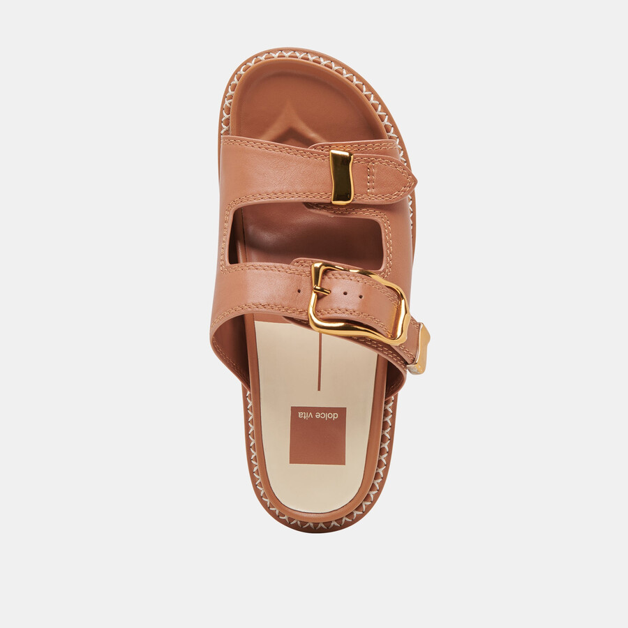 sevana sandals saddle leather
