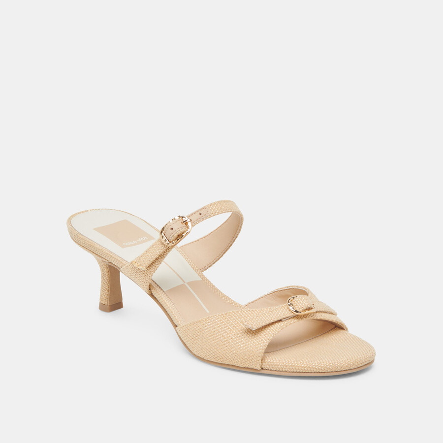 lorali heels lt natural raffia