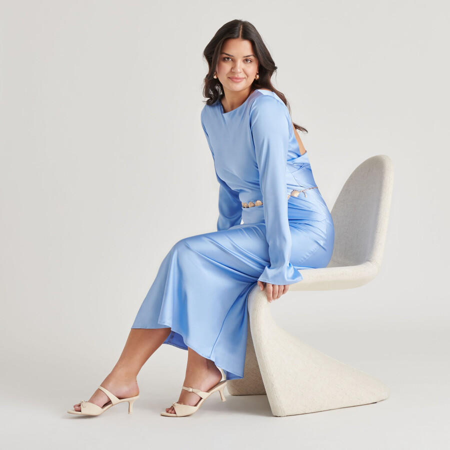lorali heels creme leather