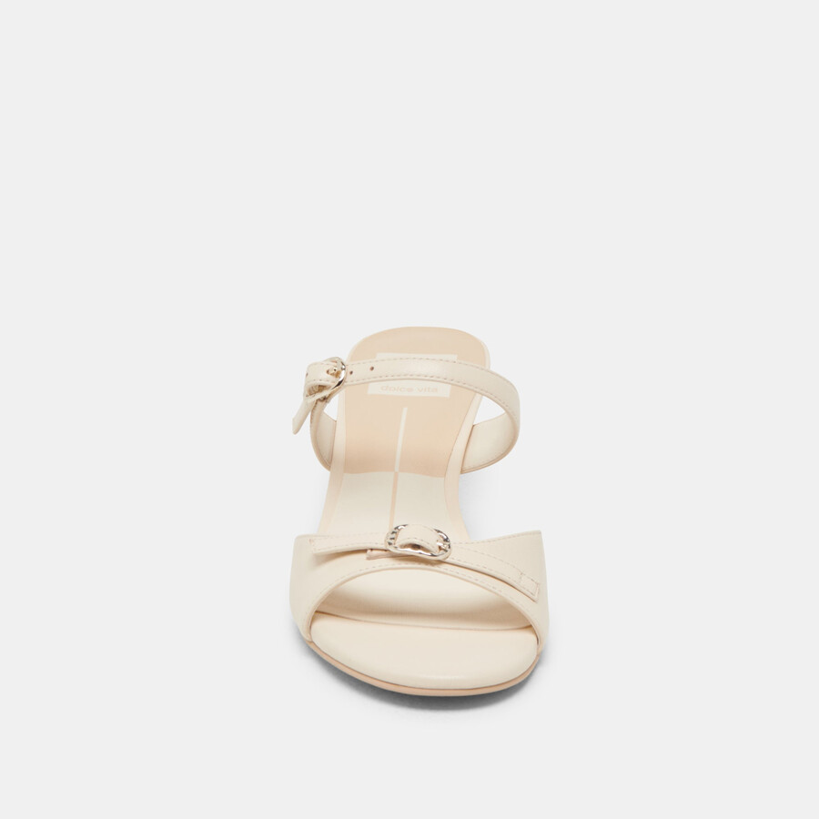 lorali heels creme leather