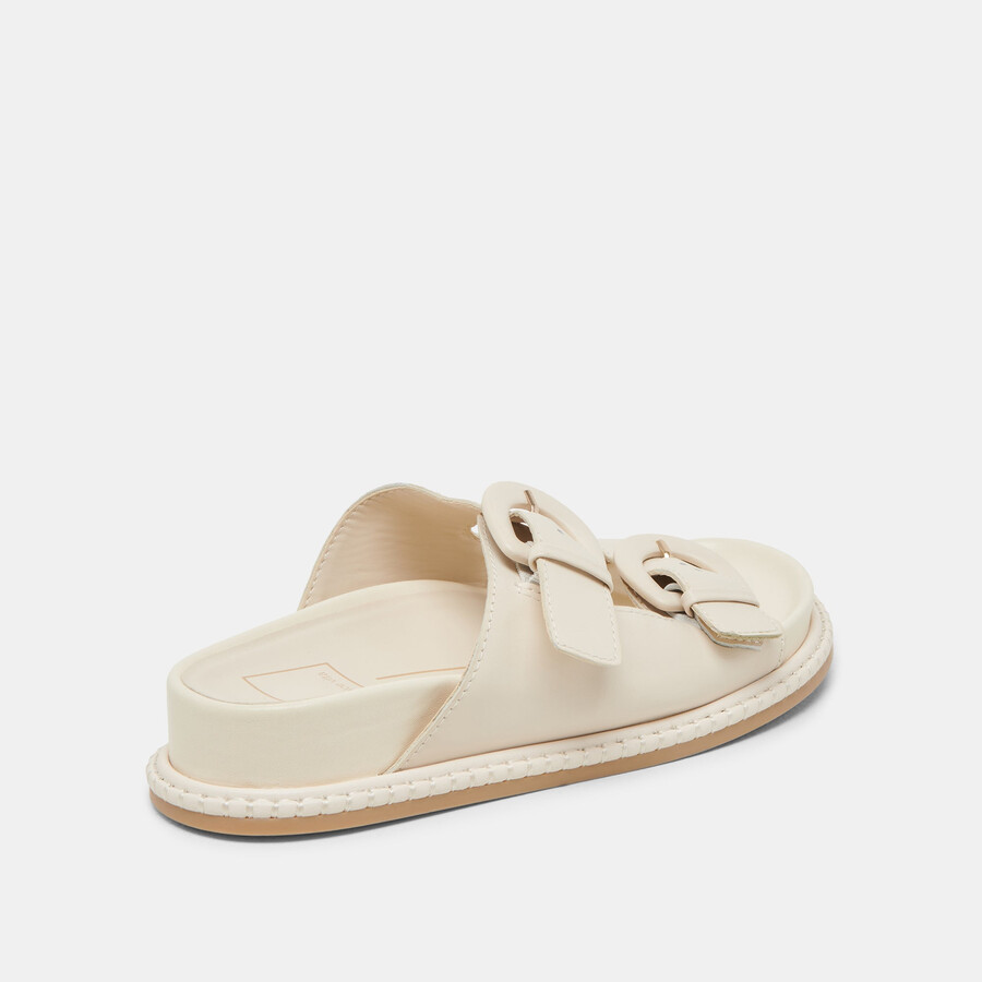 shauny sandals bone leather