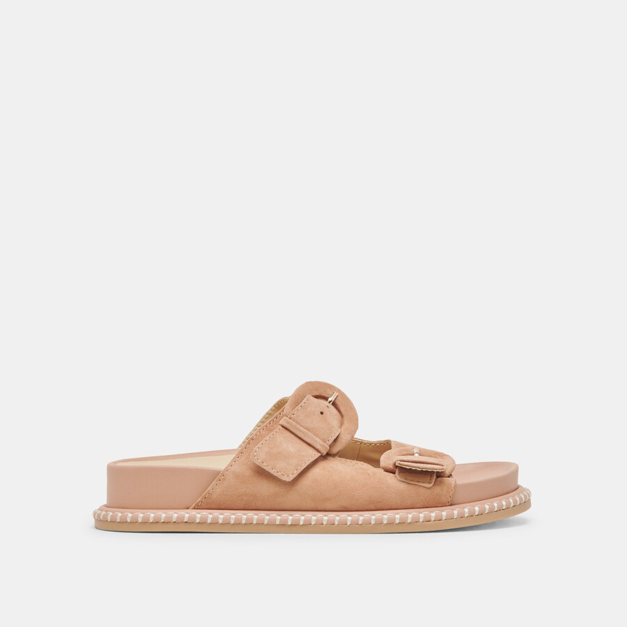 shauny sandals toffee suede