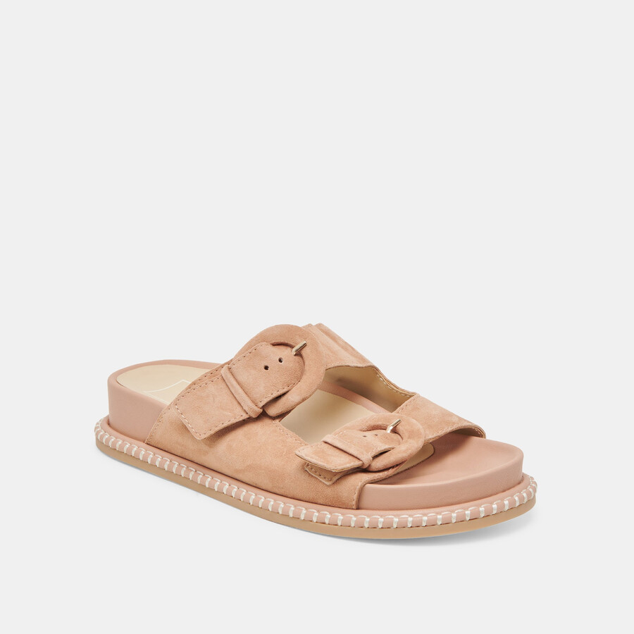 shauny sandals toffee suede