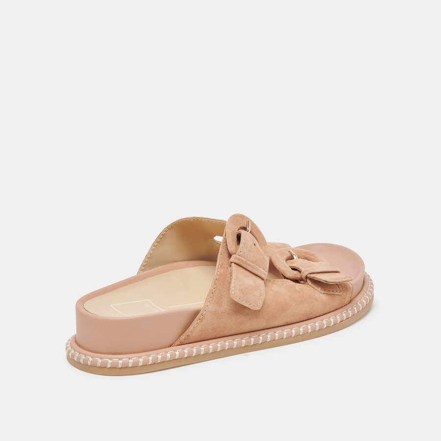 shauny sandals toffee suede