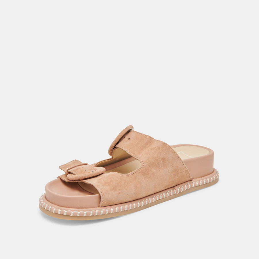 shauny sandals toffee suede