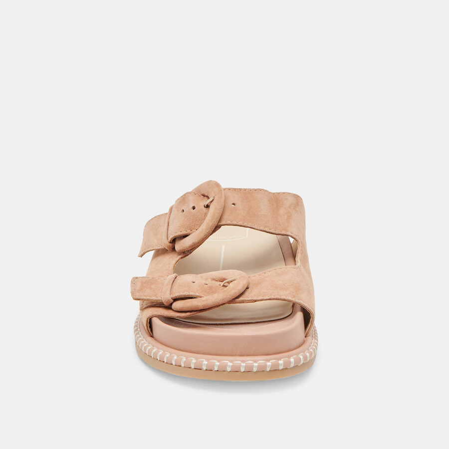 shauny sandals toffee suede