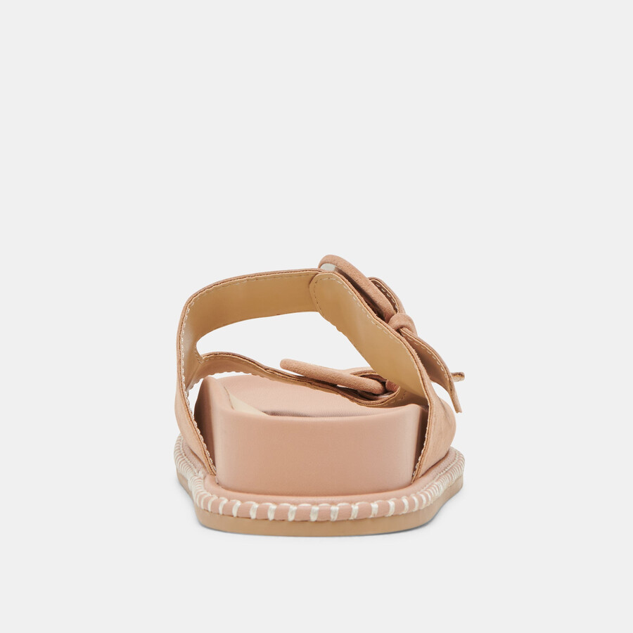 shauny sandals toffee suede