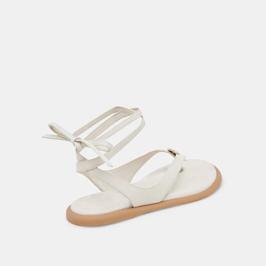 judy sandals bone leather