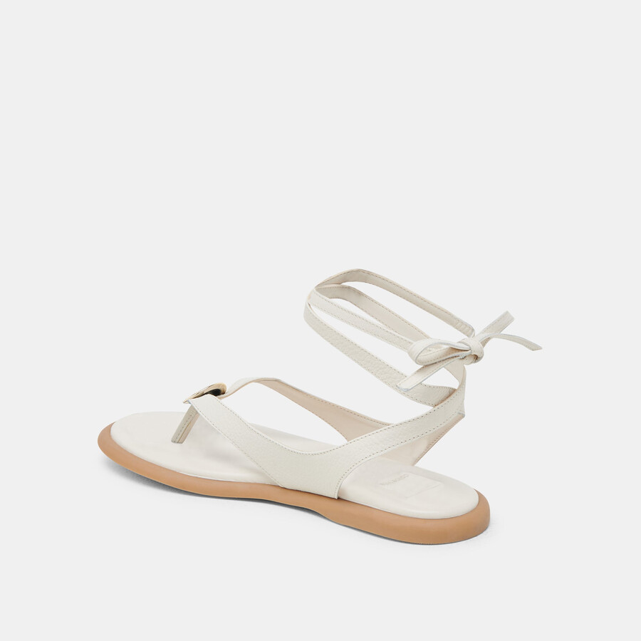 judy sandals bone leather