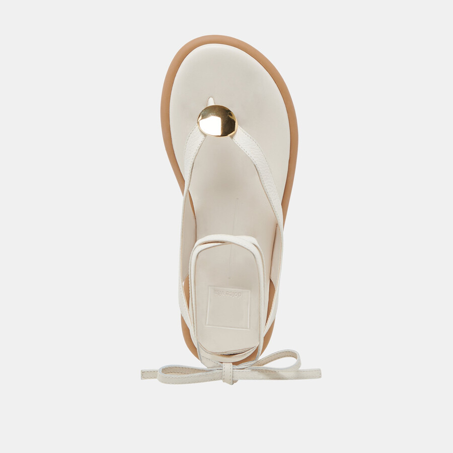 judy sandals bone leather
