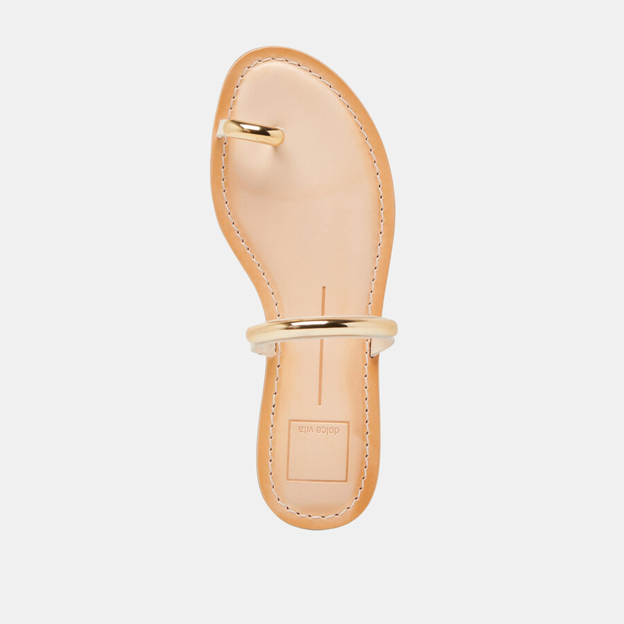 wink sandals bone leather