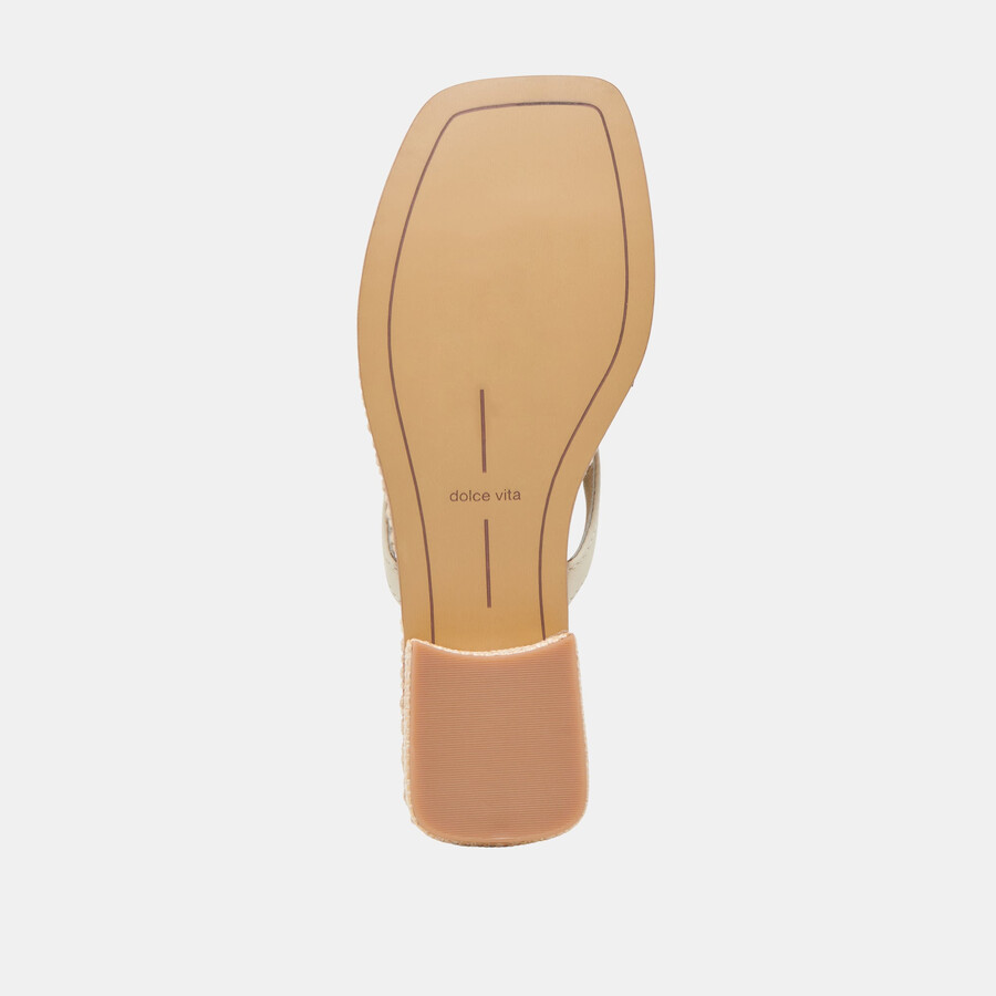 barty sandals white leather