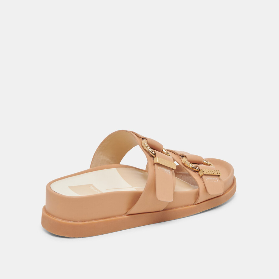 soya sandals light tan leather
