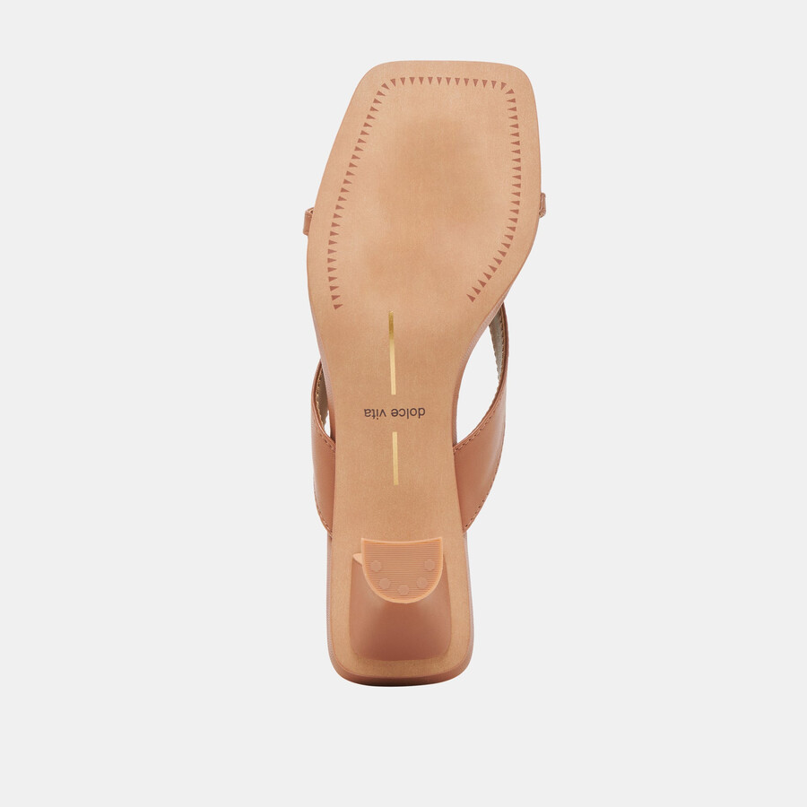 brevel heels saddle leather