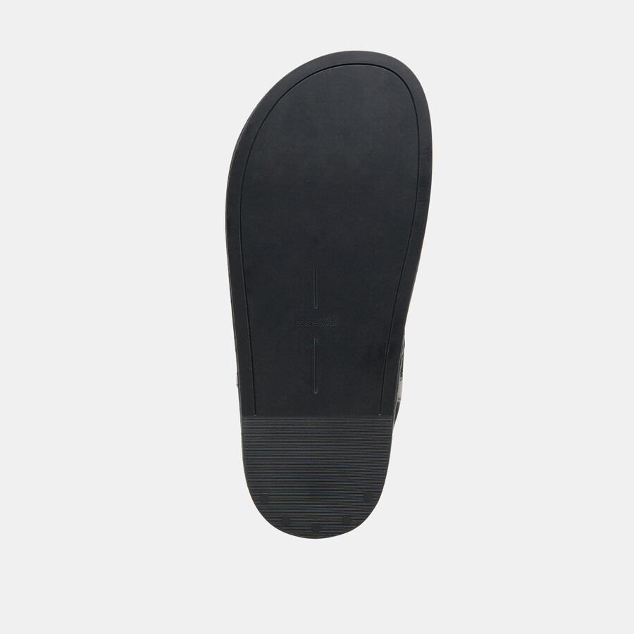 stefan sandals black leather
