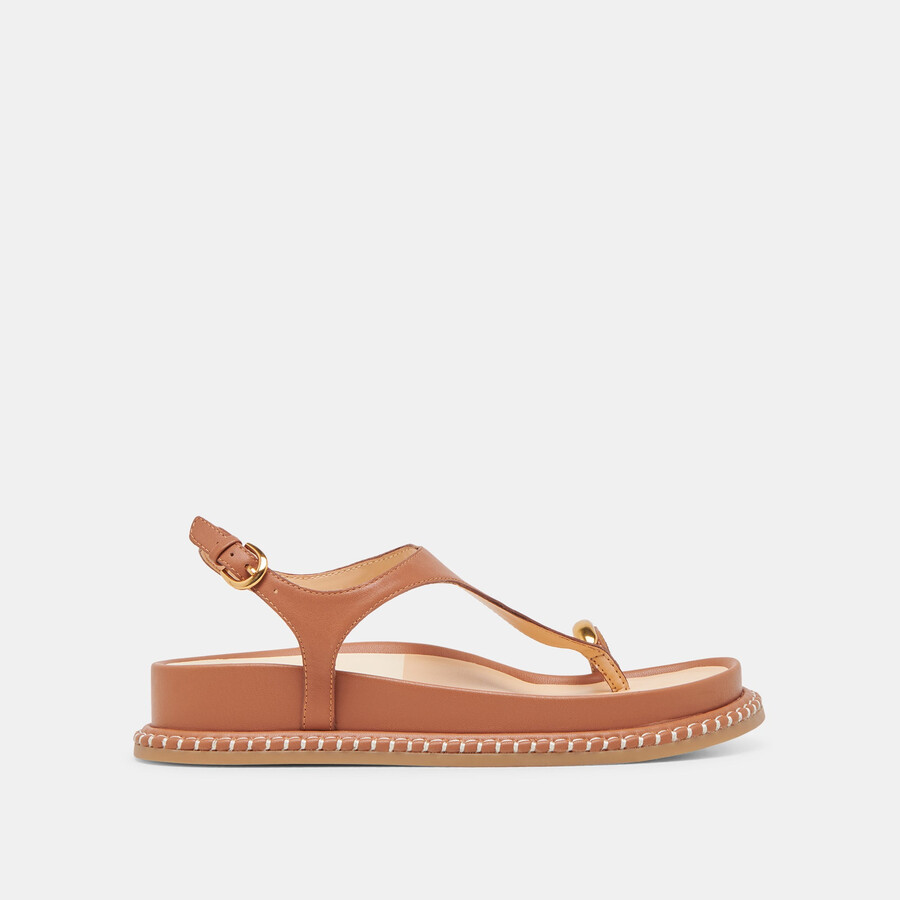 stefan sandals saddle leather