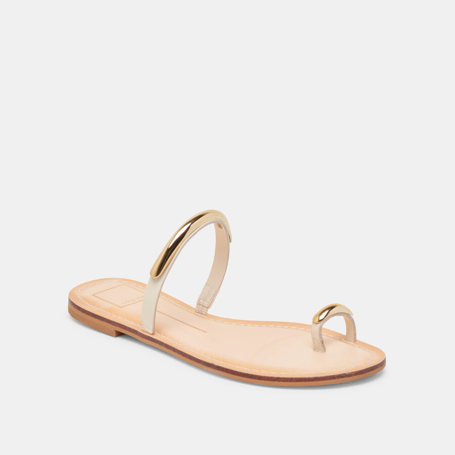 wink wide sandals bone leather