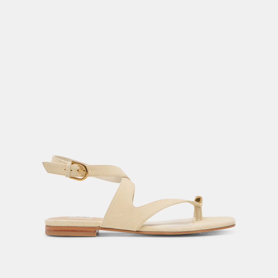 earla sandals natural suede