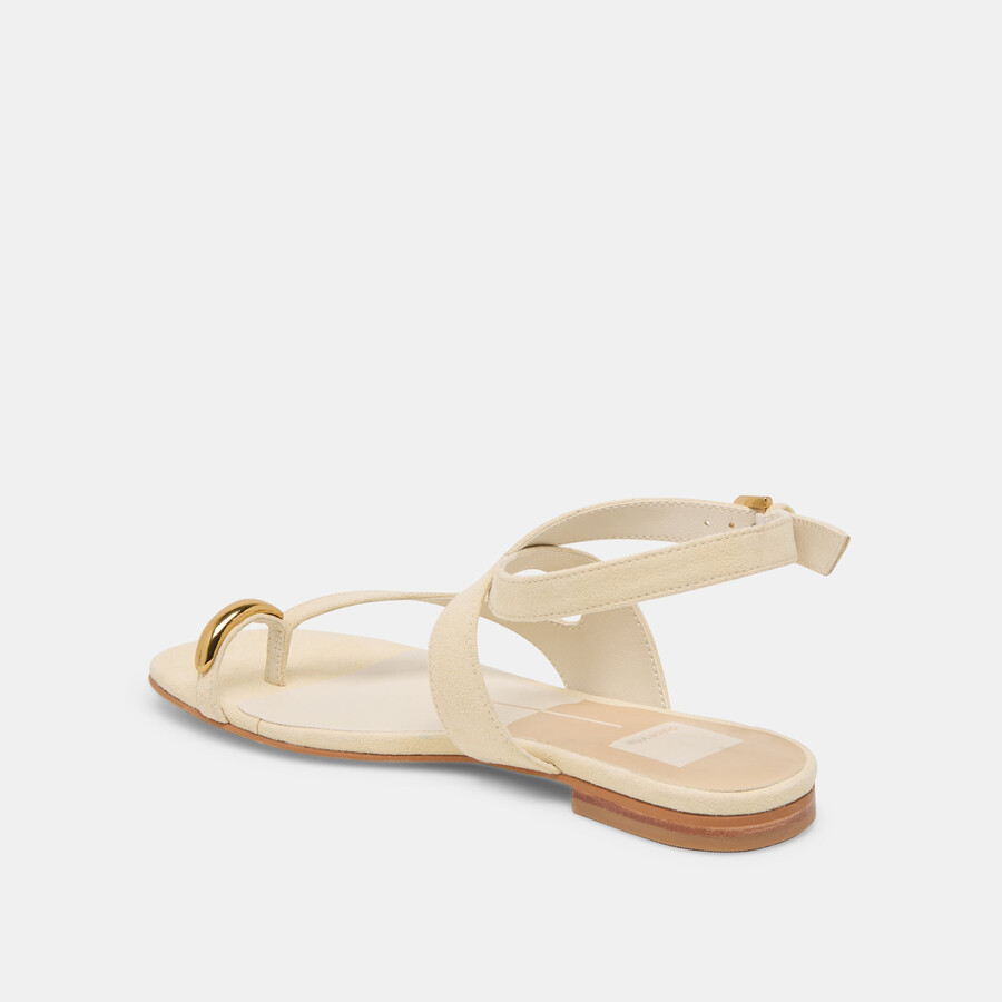 earla sandals natural suede