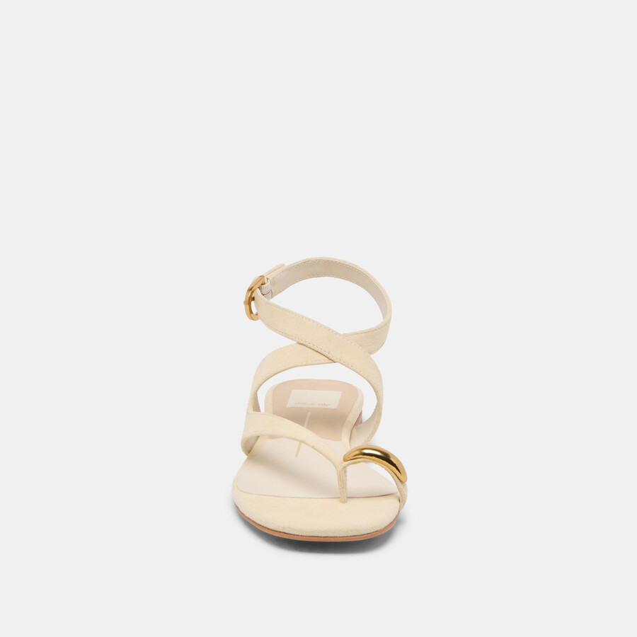 earla sandals natural suede