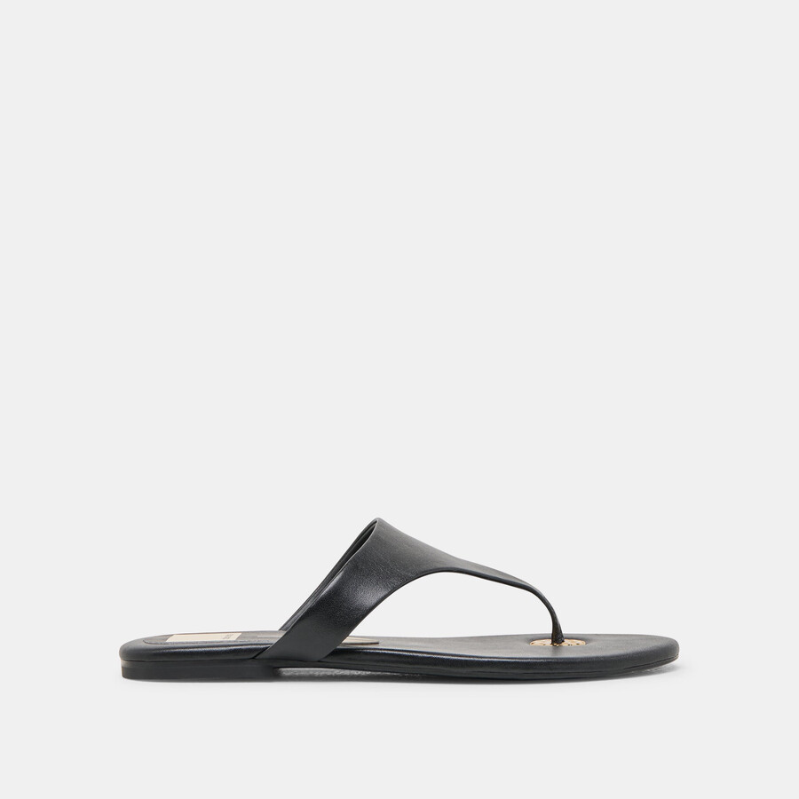 kittle sandals black leather