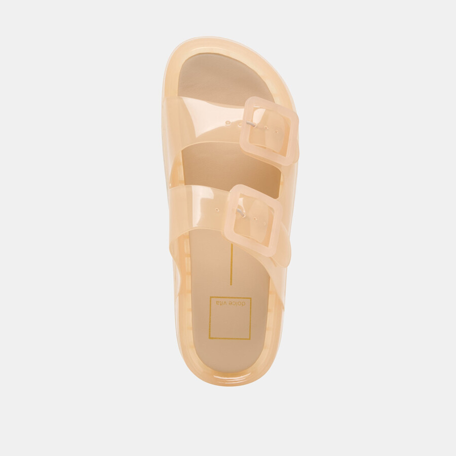 julio sandals praline vinyl