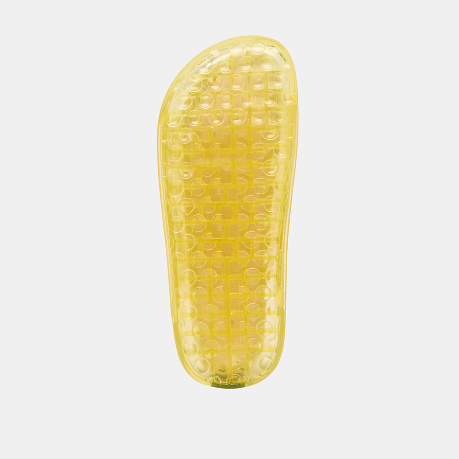 julio sandals lemon vinyl
