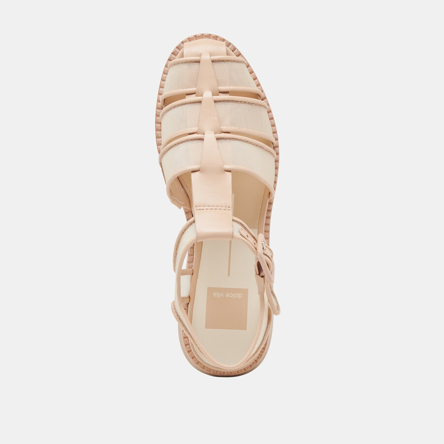 holis mesh sandals praline mesh